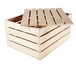 Ящик деревянный декоративный из реек